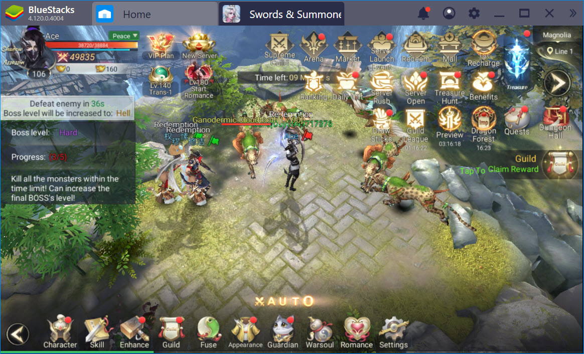 Làm thế nào để đạt đến cấp 100 trong Swords & Summoners?