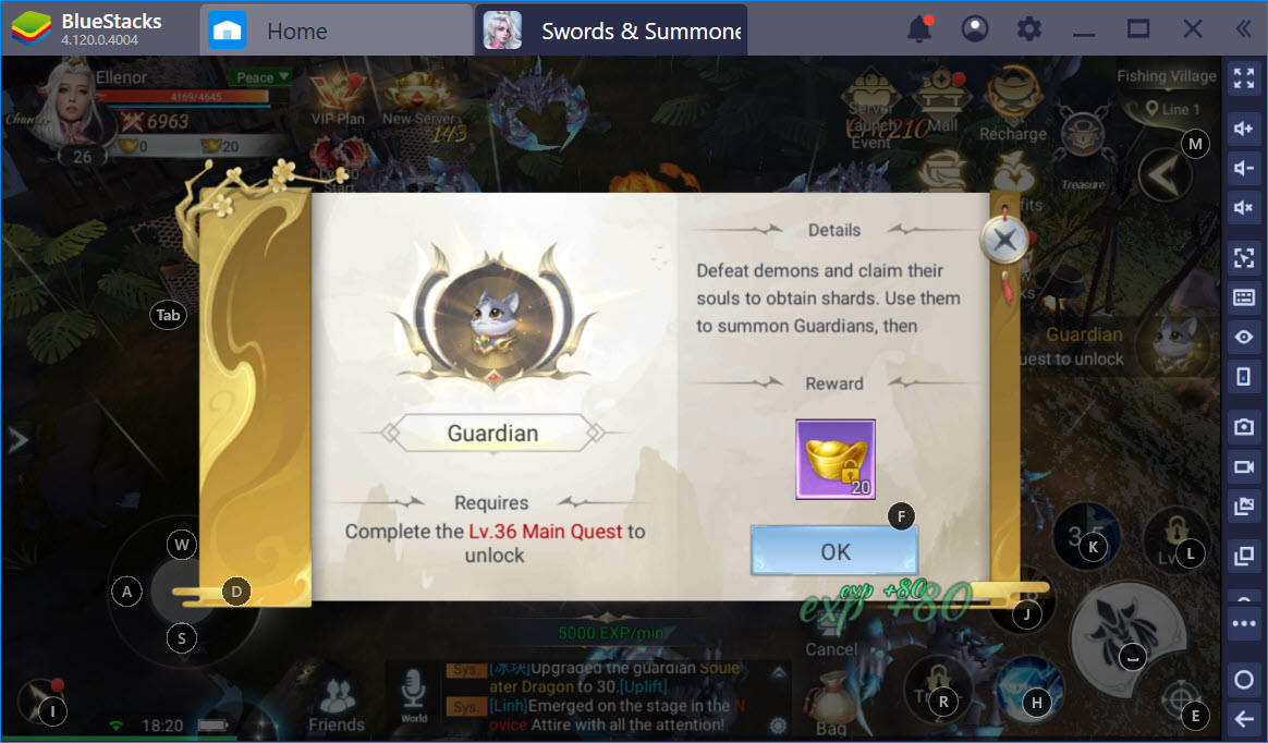 Cùng khám phá thế giới Swords & Summoners với BlueStacks