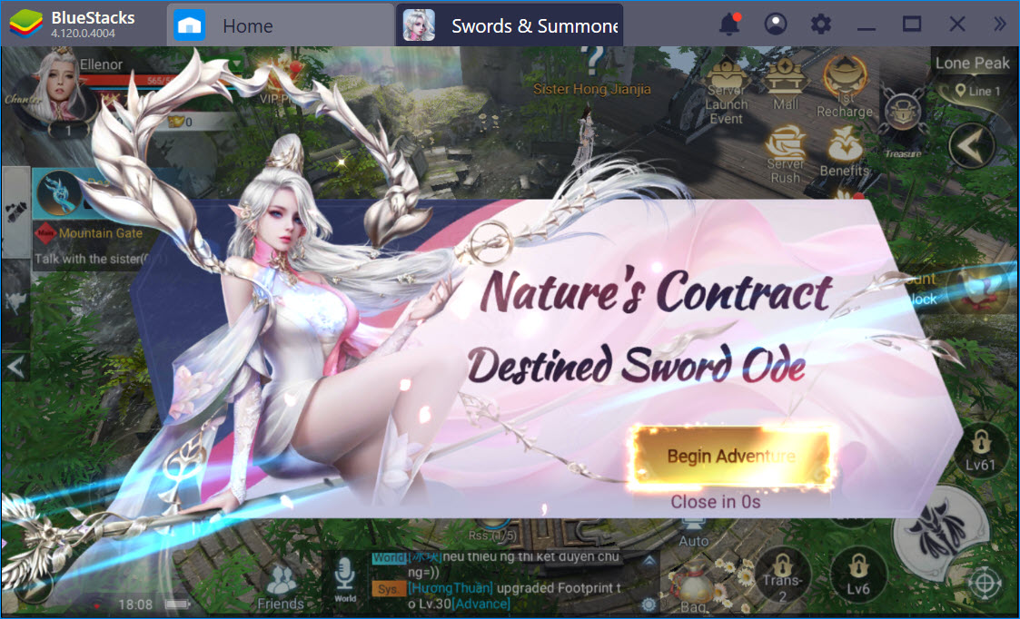 Cùng khám phá thế giới Swords & Summoners với BlueStacks