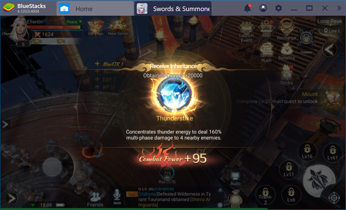 Cùng khám phá thế giới Swords & Summoners với BlueStacks