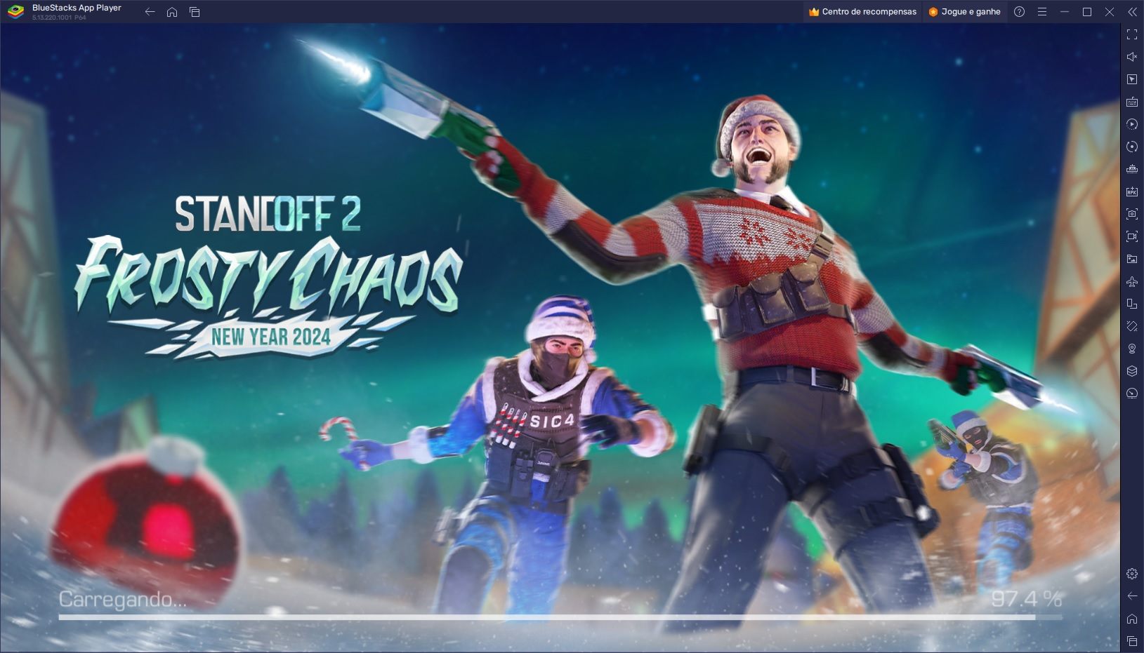 Explore a Atualização Frosty Chaos em Standoff 2 no PC com o BlueStacks