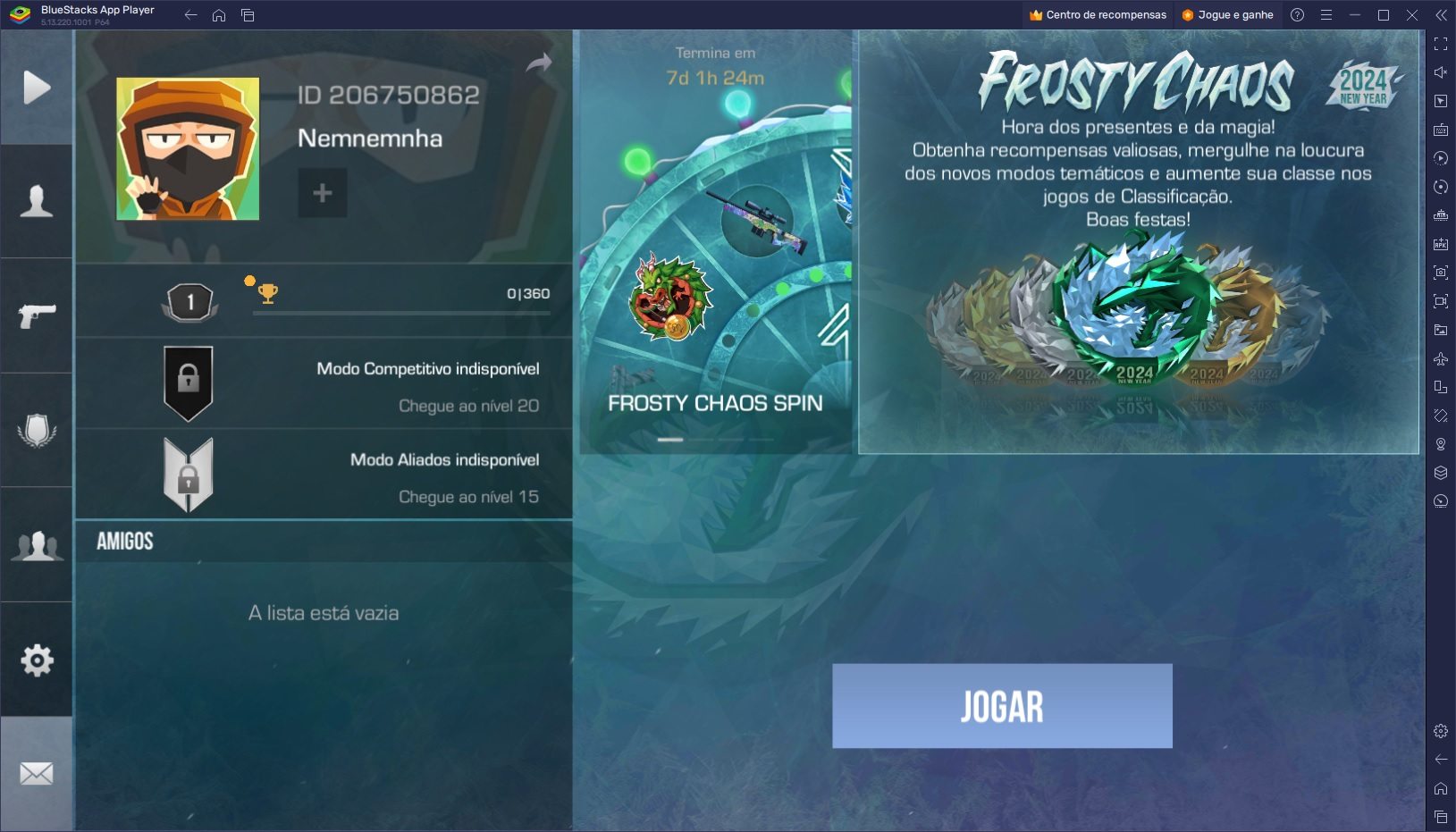 Explore a Atualização Frosty Chaos em Standoff 2 no PC com o BlueStacks