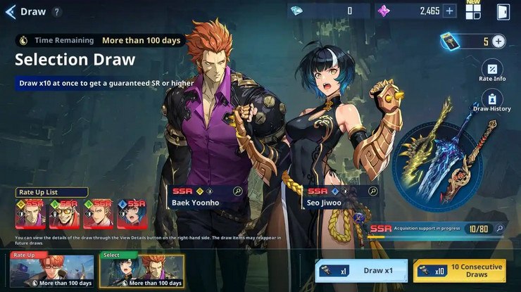 Solo Leveling: ARISE คู่มือระบบ Gacha