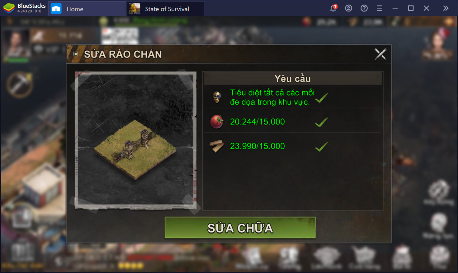 Hướng dẫn sinh tồn khi chơi State of Survival trên PC với BlueStacks