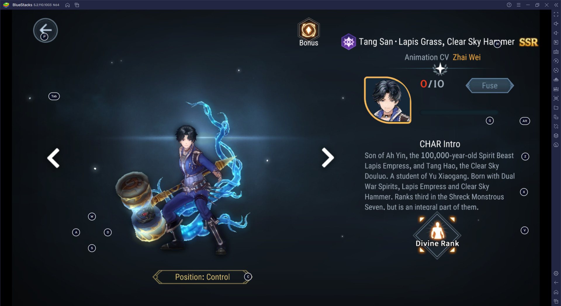 Soul Land: Advent of the Gods - วิธีการ Reroll ใน BlueStacks