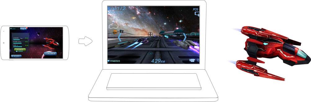 Chơi Space Racing 3D – Star Race on PC 18