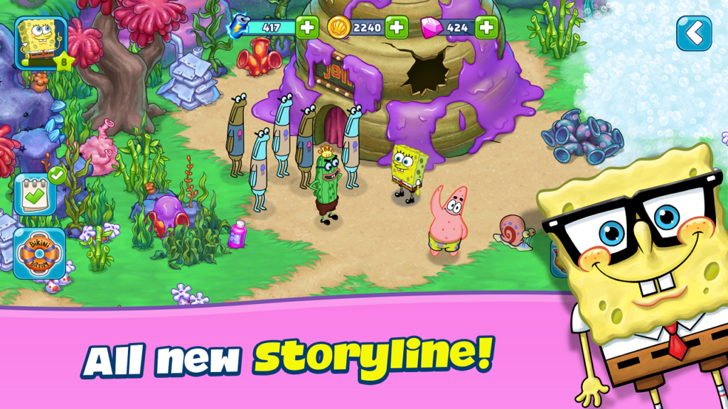 Bikini Bottom Needs Your Help in SpongeBob Adventures: In a Jam 