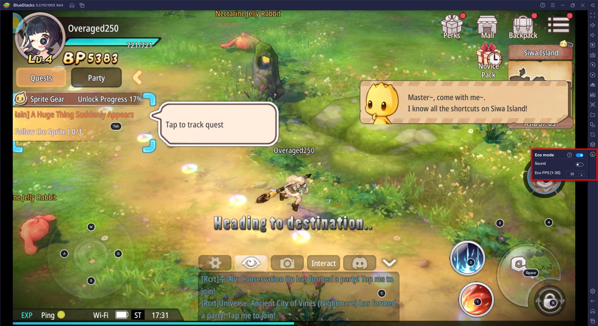 วิธีติดตั้ง Sprite Fantasia บน PC และ Mac ผ่าน BlueStacks