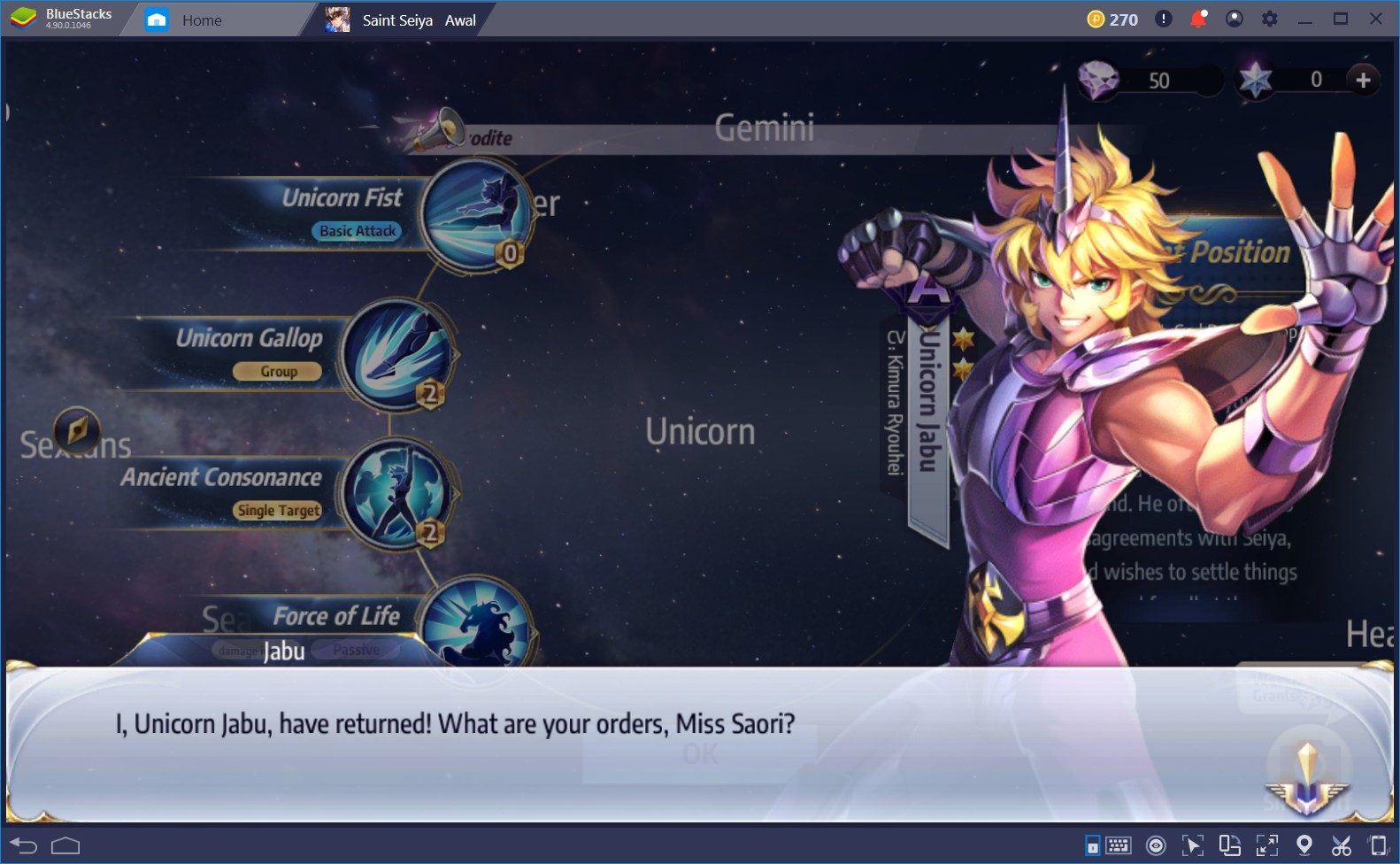 Tutorial Pertempuran di Saint Seiya: Awakening