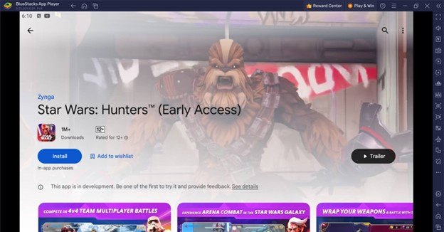 Como jogar Star Wars: Hunters no PC com BlueStacks