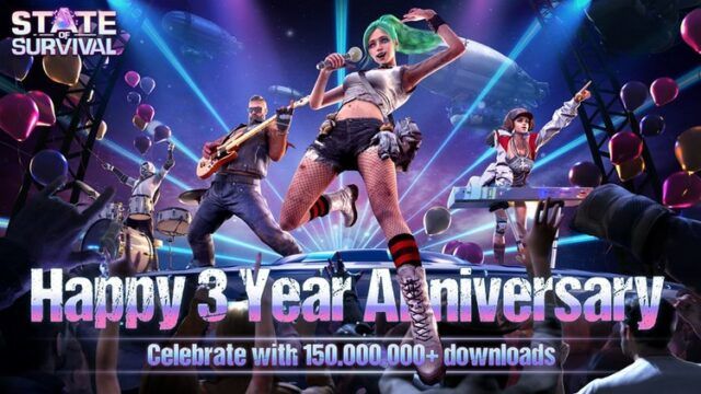 Đánh dấu tròn 3 năm tuổi, State Of Survival tung loạt sự kiện, update hấp dẫn