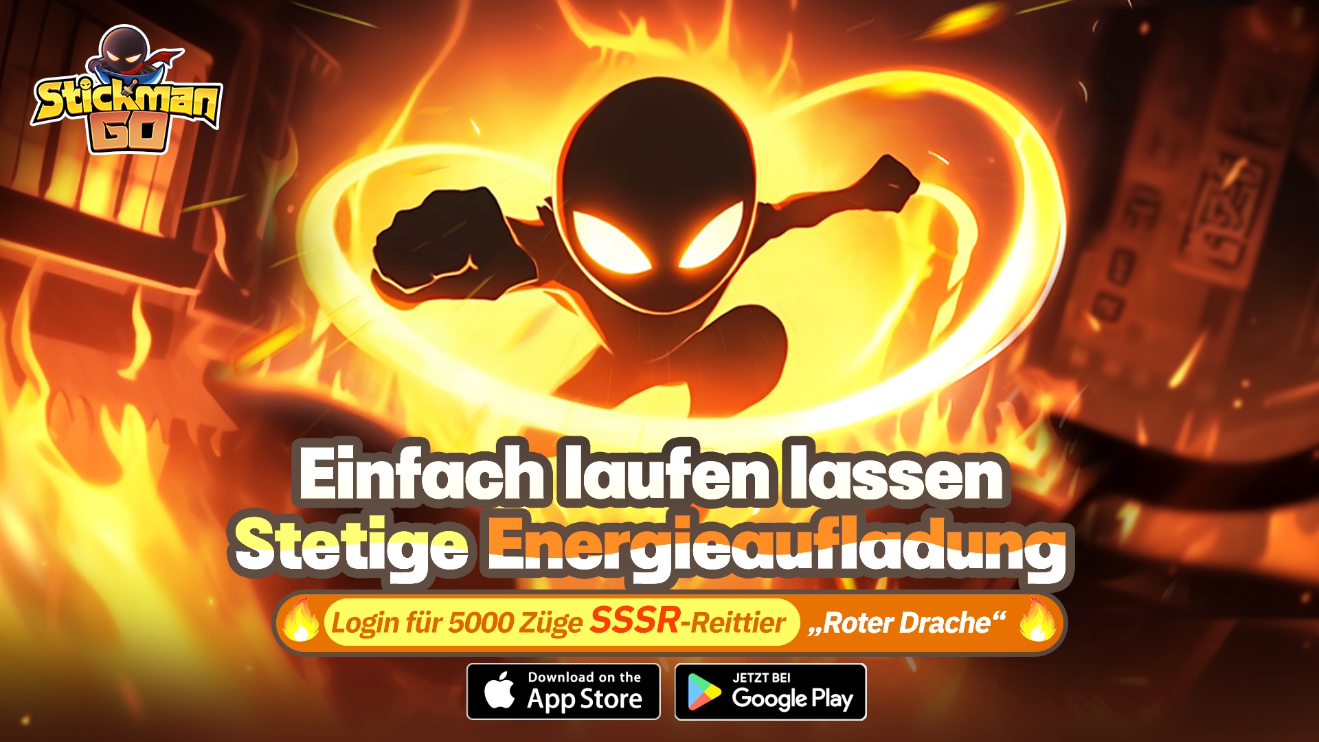 Anmelden und sofort 5000 Züge erhalten! Das 3D-Idle-Abenteuer „Stickman GO“ ist offiziell gestartet!