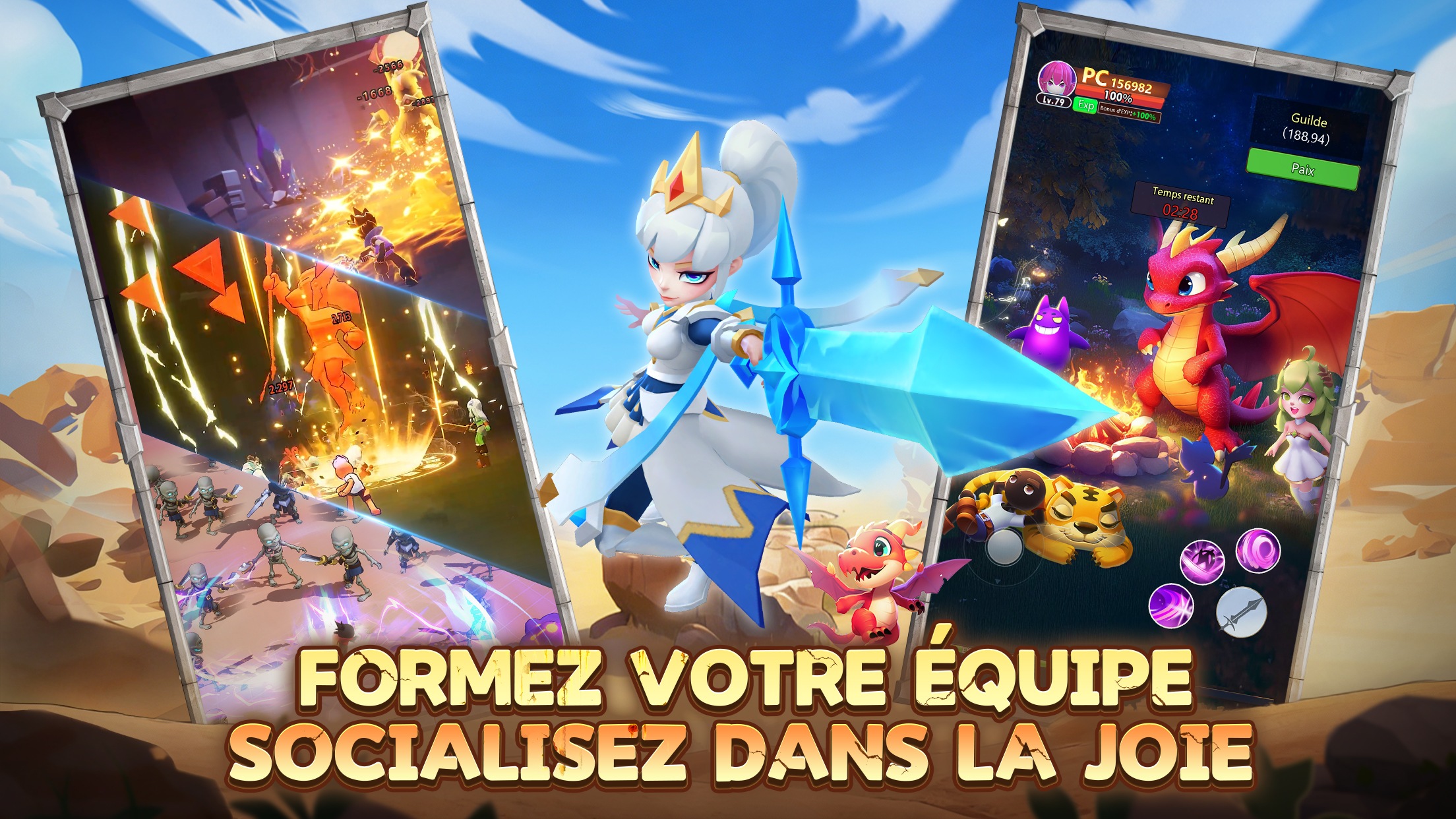 Connectez-vous et recevez 5 000 tirages gratuits ! Le jeu mobile d'aventure idle 3D Stickman GO est officiellement lanc&eacute; !