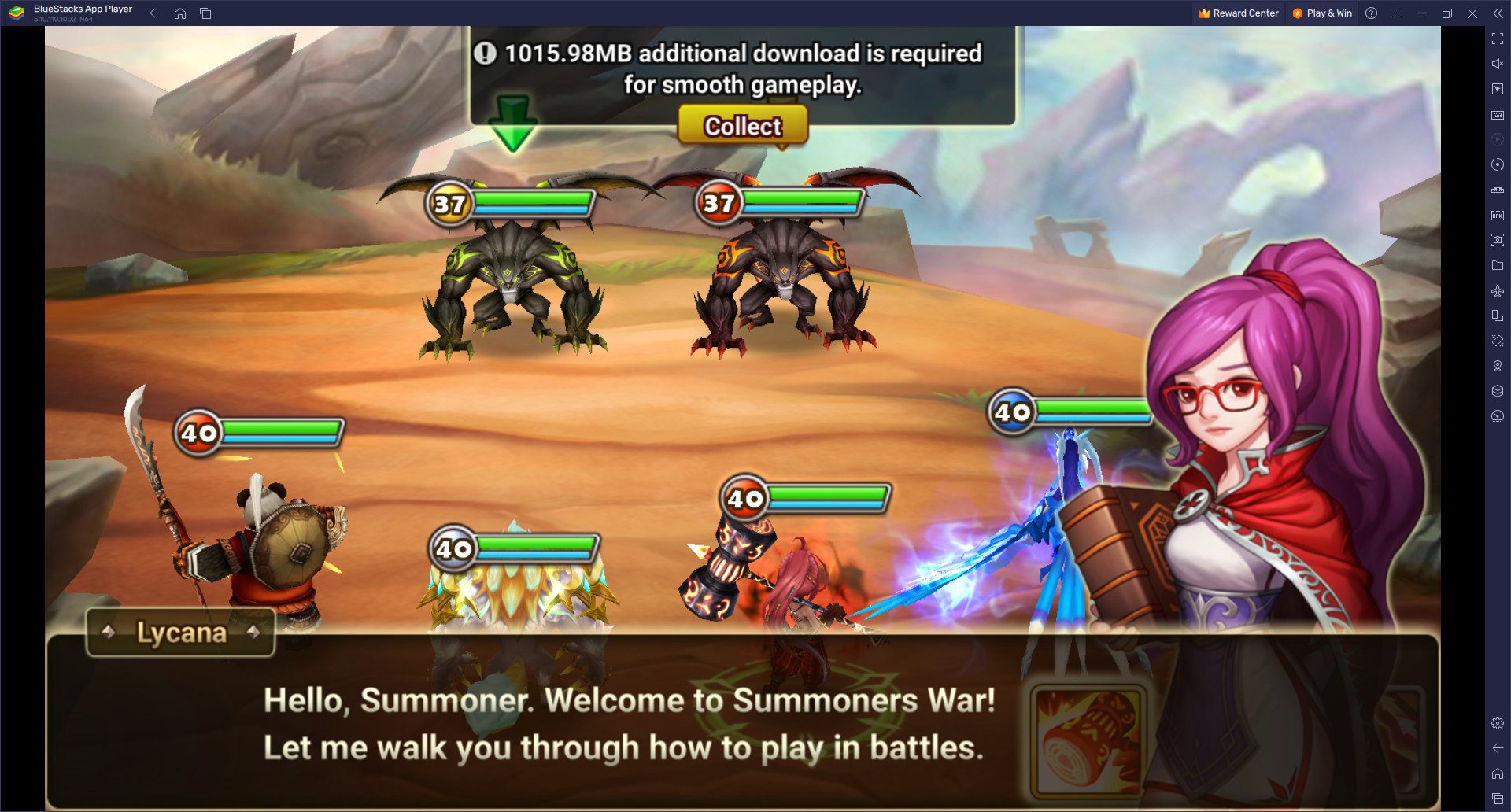 วิธีติดตั้งและเล่น Summoners War Sky Arena บน Pc และ Mac ผ่าน Bluestacks 