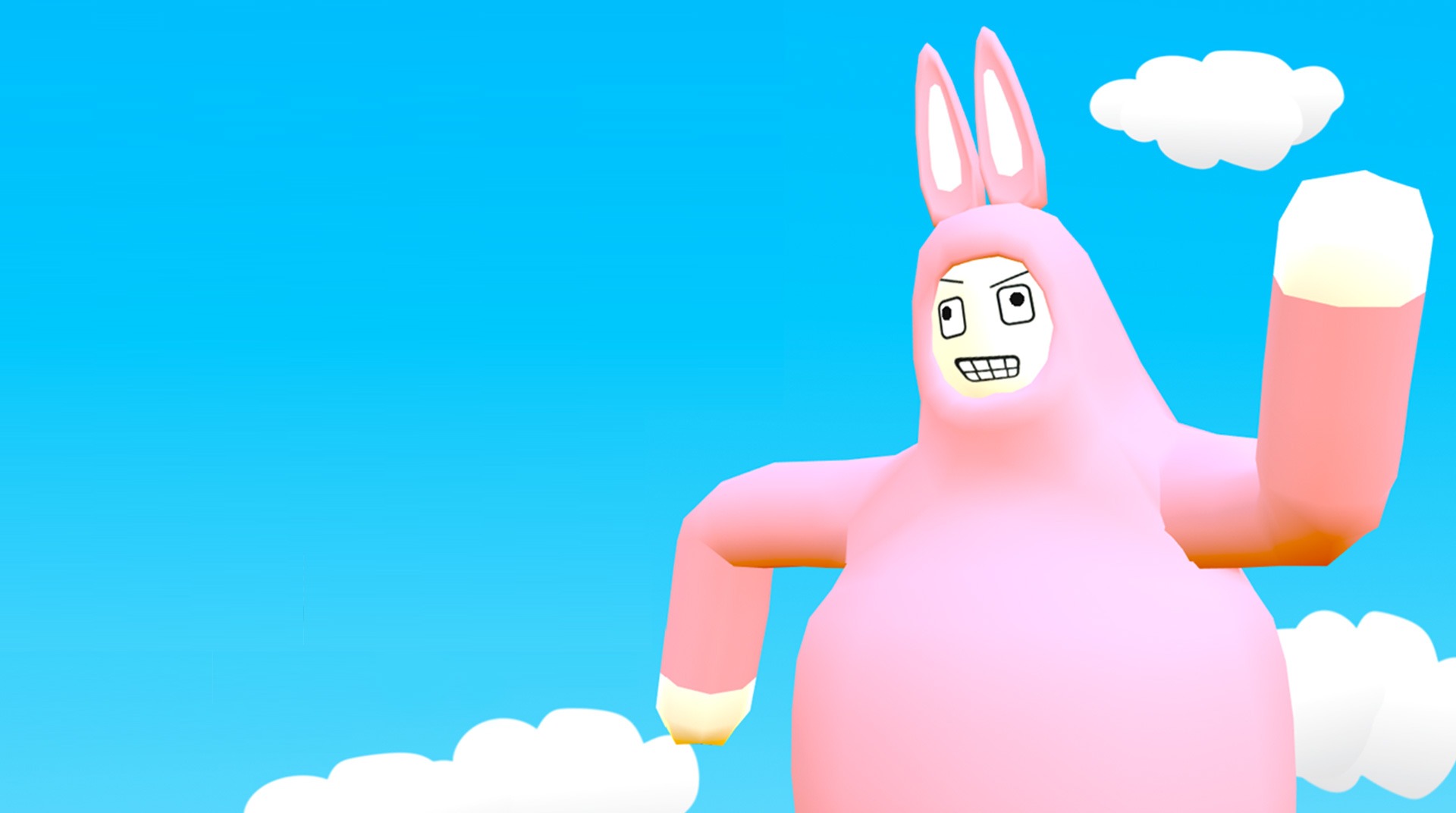 Можно ли играть в super bunny man на одном компьютере