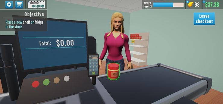 Hướng dẫn cơ bản chơi Supermarket Manager Simulator trên PC với BlueStacks