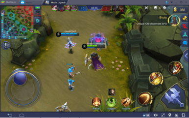 bluestacks mobile legends disable keymap