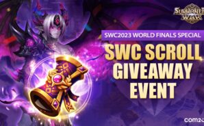 Spesial WORLD FINALS Summoners War: SWC2023! Event Giveaway SWC Scroll