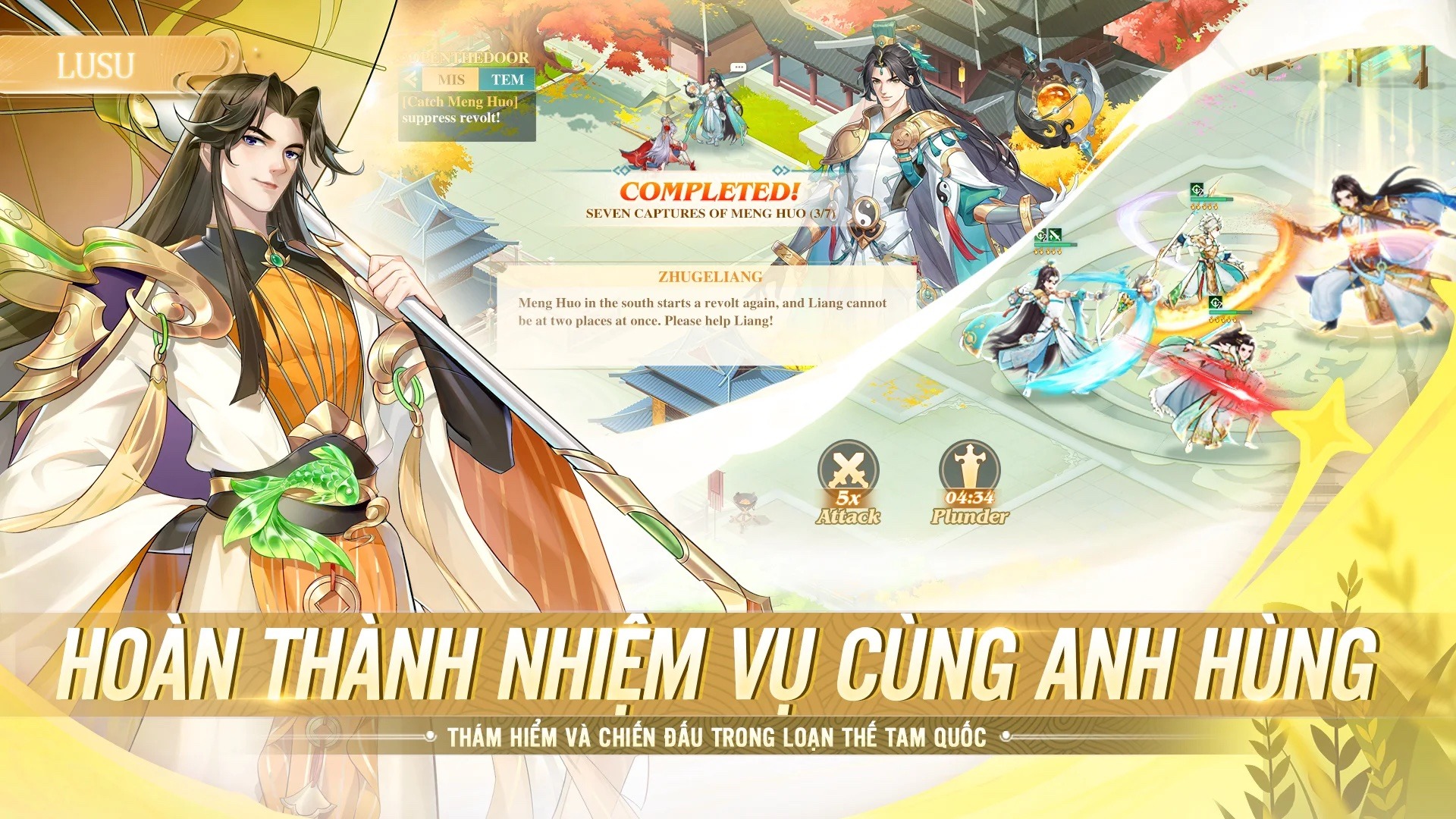 Tân 3Q Truyền Kỳ: Thêm một game mới đề tài nhập vai đấu tướng Tam Quốc