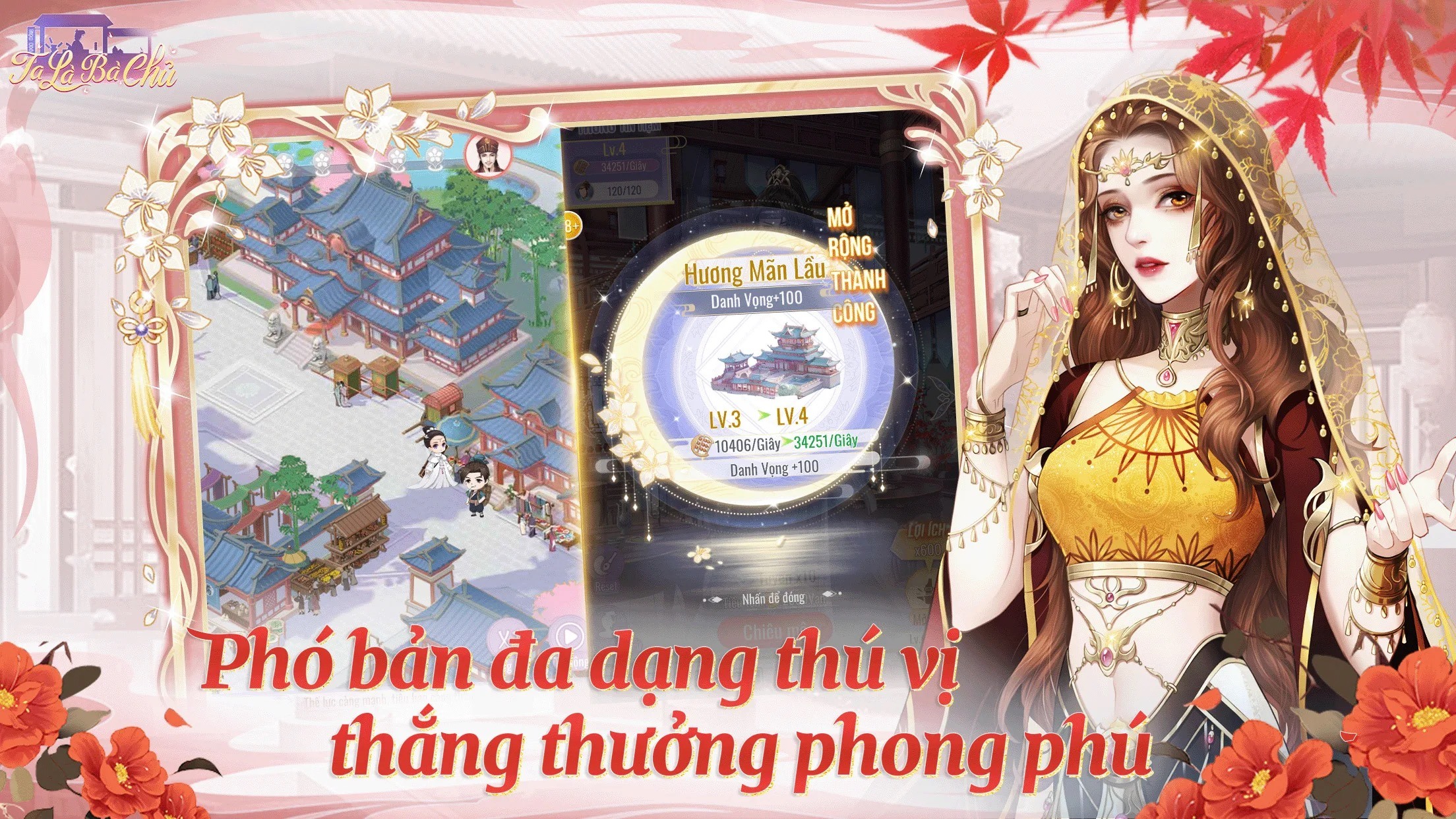 Ta Là Bà Chủ: Game mobile mới dành cho game thủ thích quản lý kinh doanh