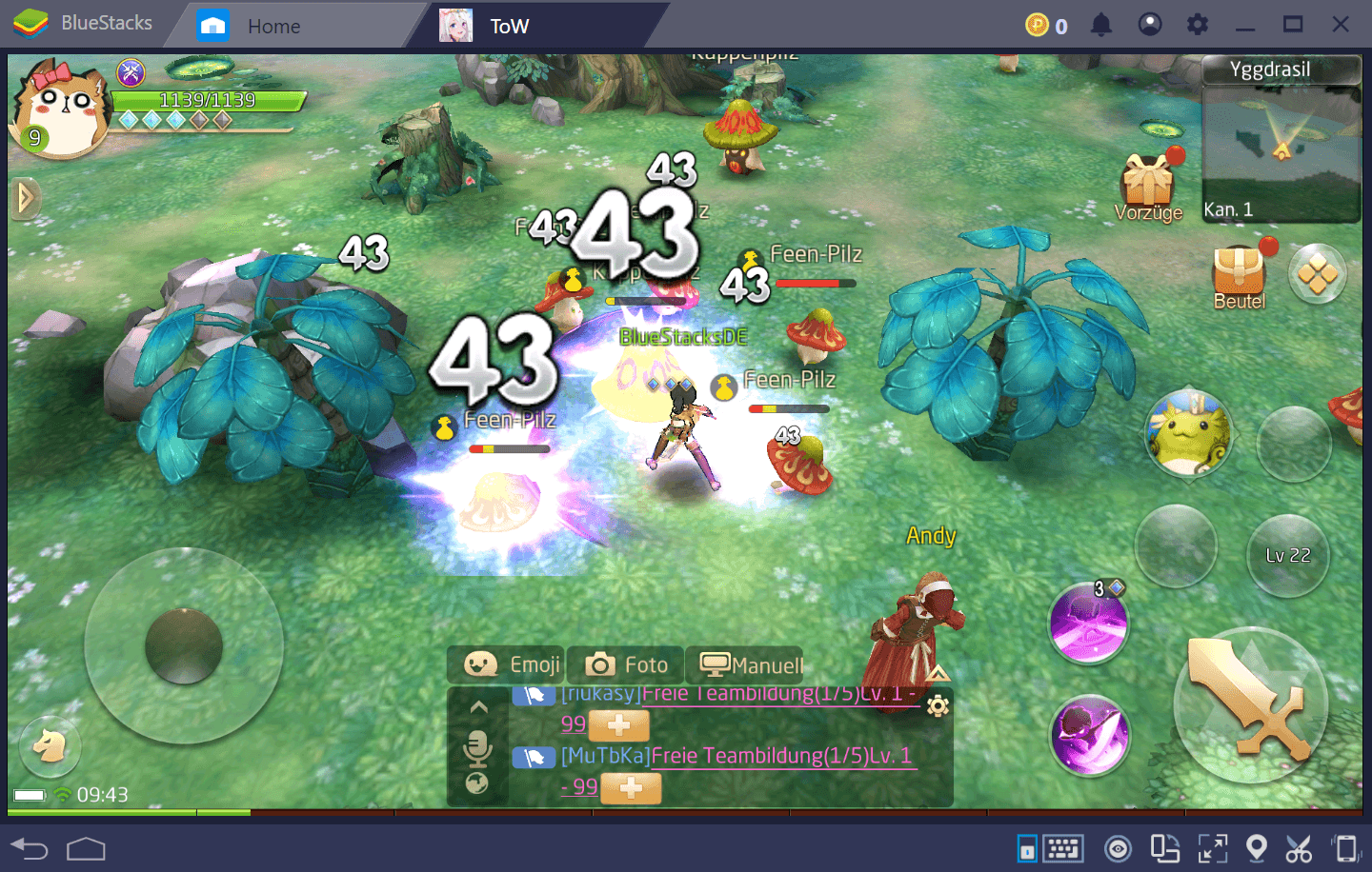 Zerstöre deine Feinde in Tales of Wind mit BlueStacks