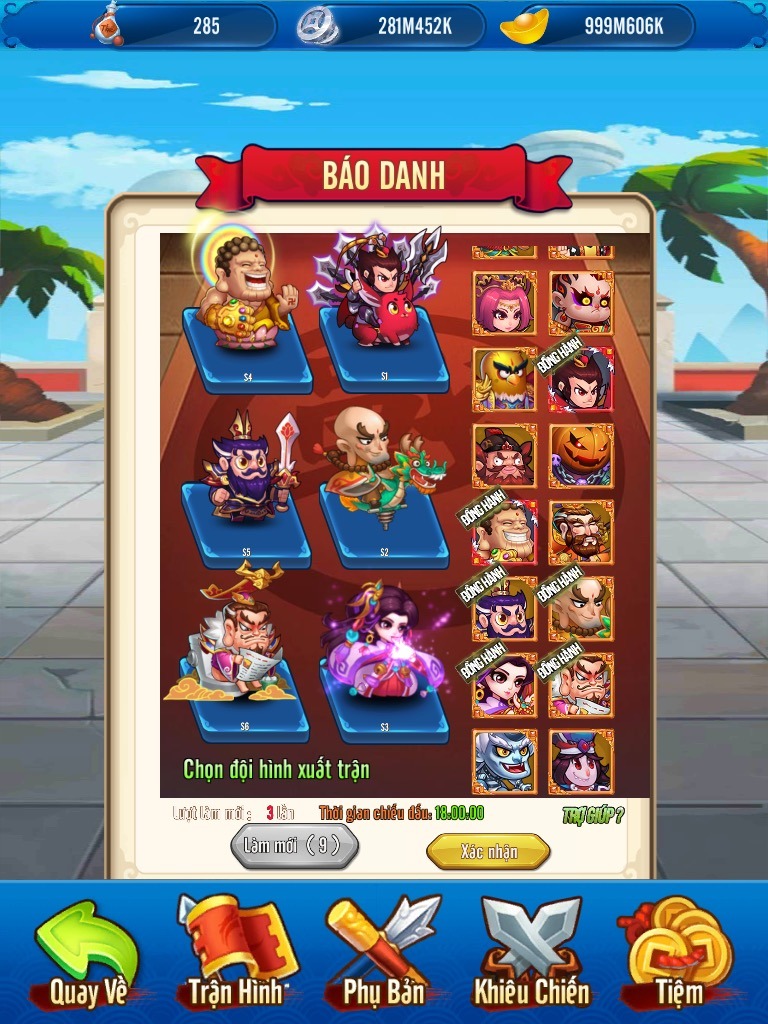 Tam Anh Củ Hành: Game thẻ tướng Tam Quốc hài hước và độc đáo vừa ra mắt