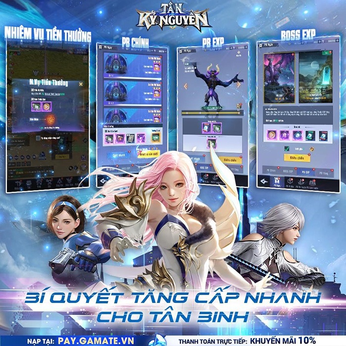 Game mobile Tân Kỷ Nguyên chính thức ra mắt