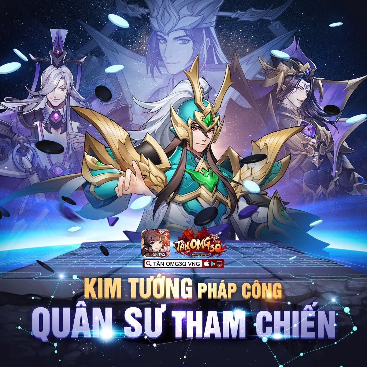 Tân OMG3Q VNG: Bảo Vật, tính năng mới giúp mạnh hóa nhân vật