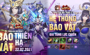 Tân OMG3Q VNG: Bảo Vật, tính năng mới giúp mạnh hóa nhân vật