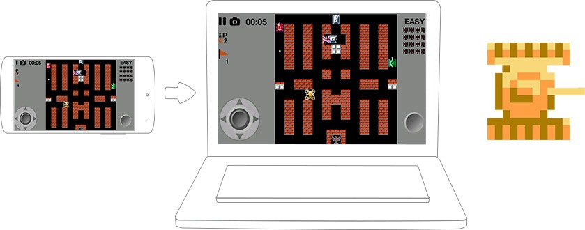Играй Танчики 1990 — танки с денди На ПК 7