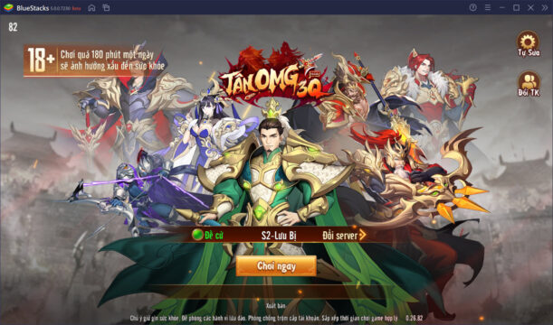 Trải nghiệm Tân OMG3Q VNG trên PC: Game đấu tướng thẻ bài thế hệ mới