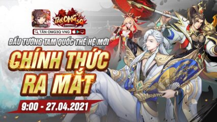 Game đấu tướng Tam quốc Tân OMG3Q VNG chính thức ra mắt