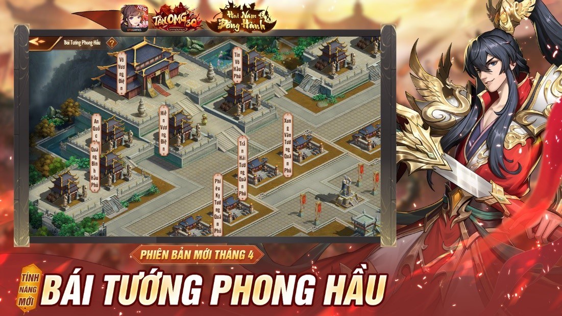 Tân OMG3Q VNG: Tam thần hội tụ tại phiên bản mới Võ Thánh Giáng Thế