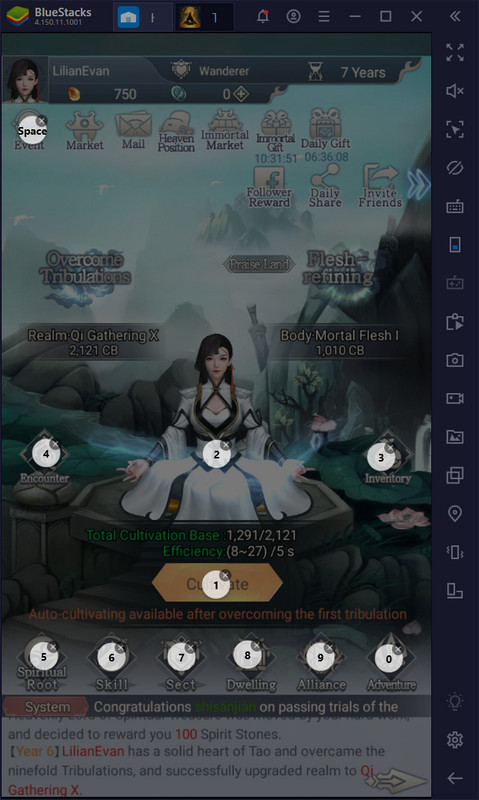 Khám phá thế giới võ thuật Immortal Taoists với BlueStacks