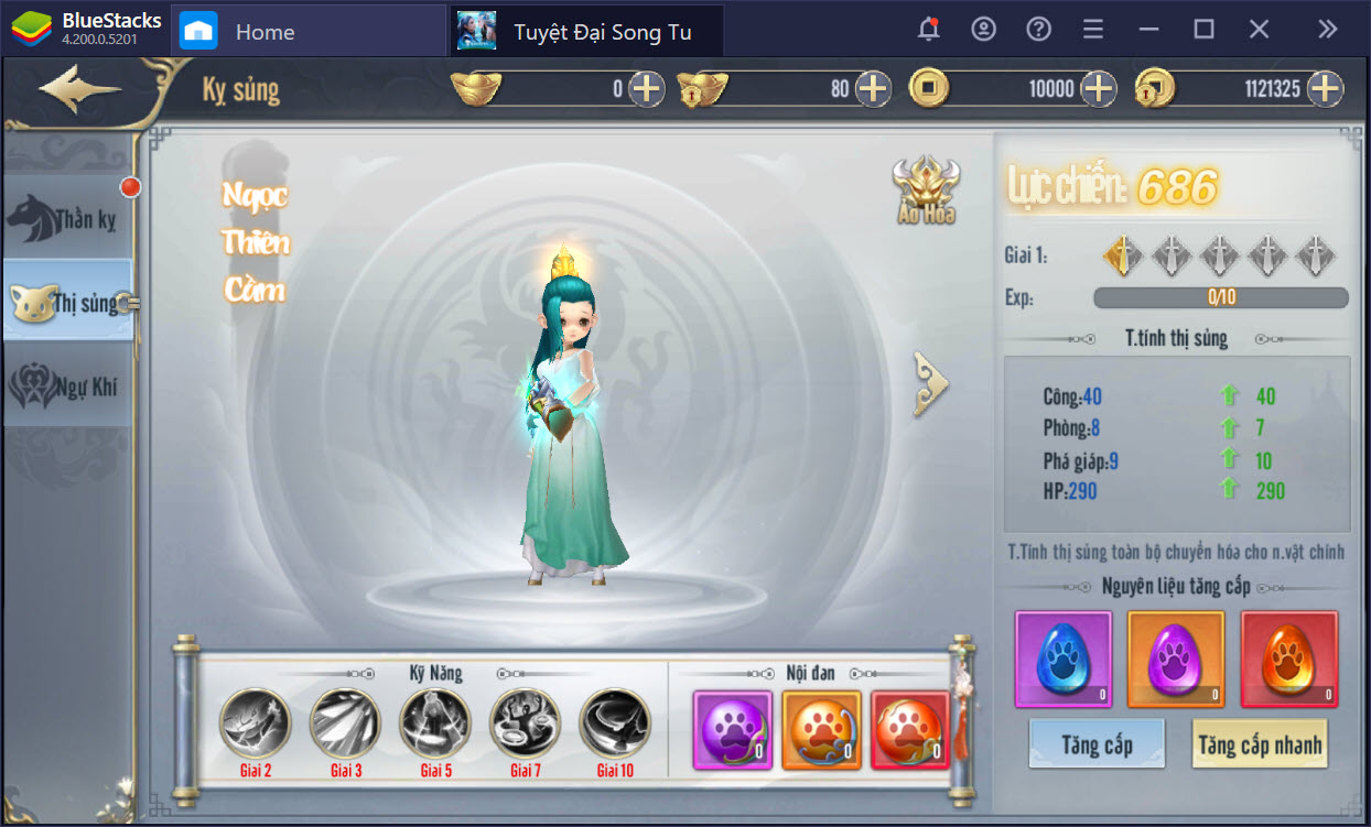 Cùng chơi Tuyệt Đại Song Tu với BlueStacks