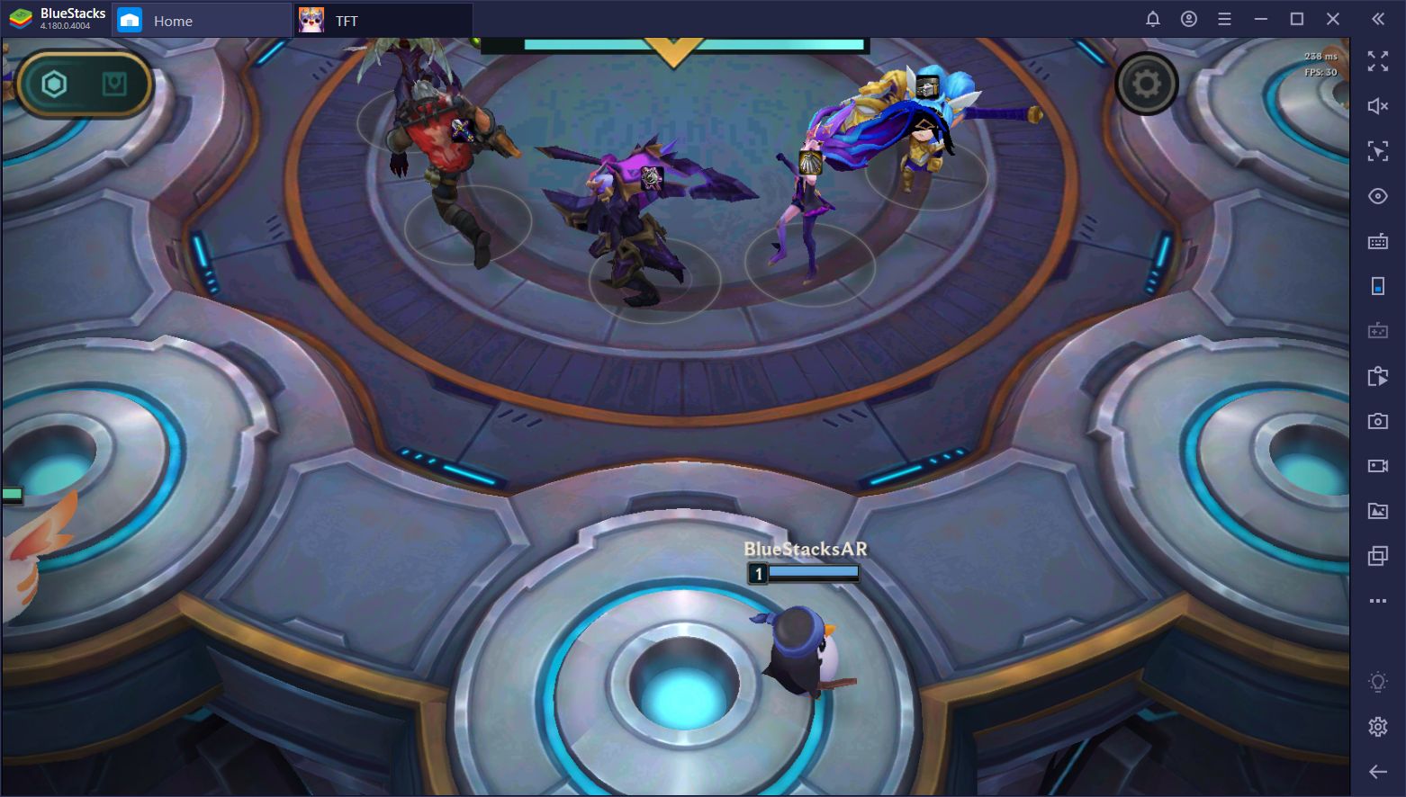 Erste Schritte in Teamfight Tactics auf BlueStacks