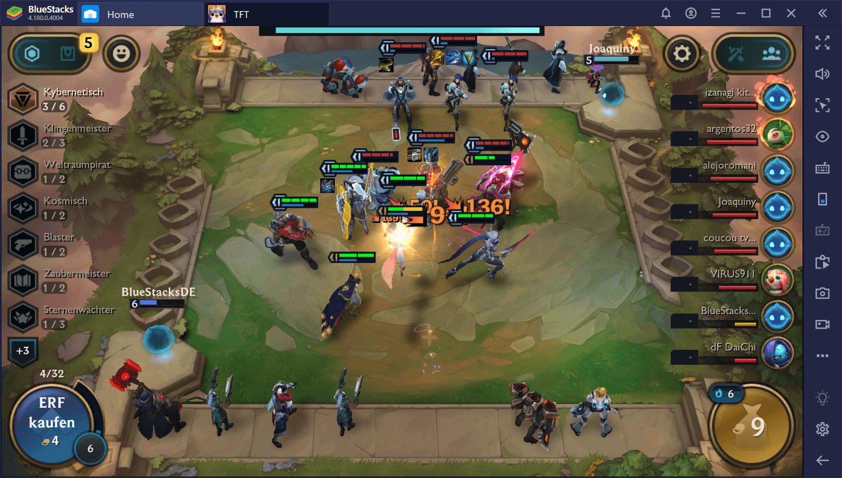 Erste Schritte in Teamfight Tactics auf BlueStacks