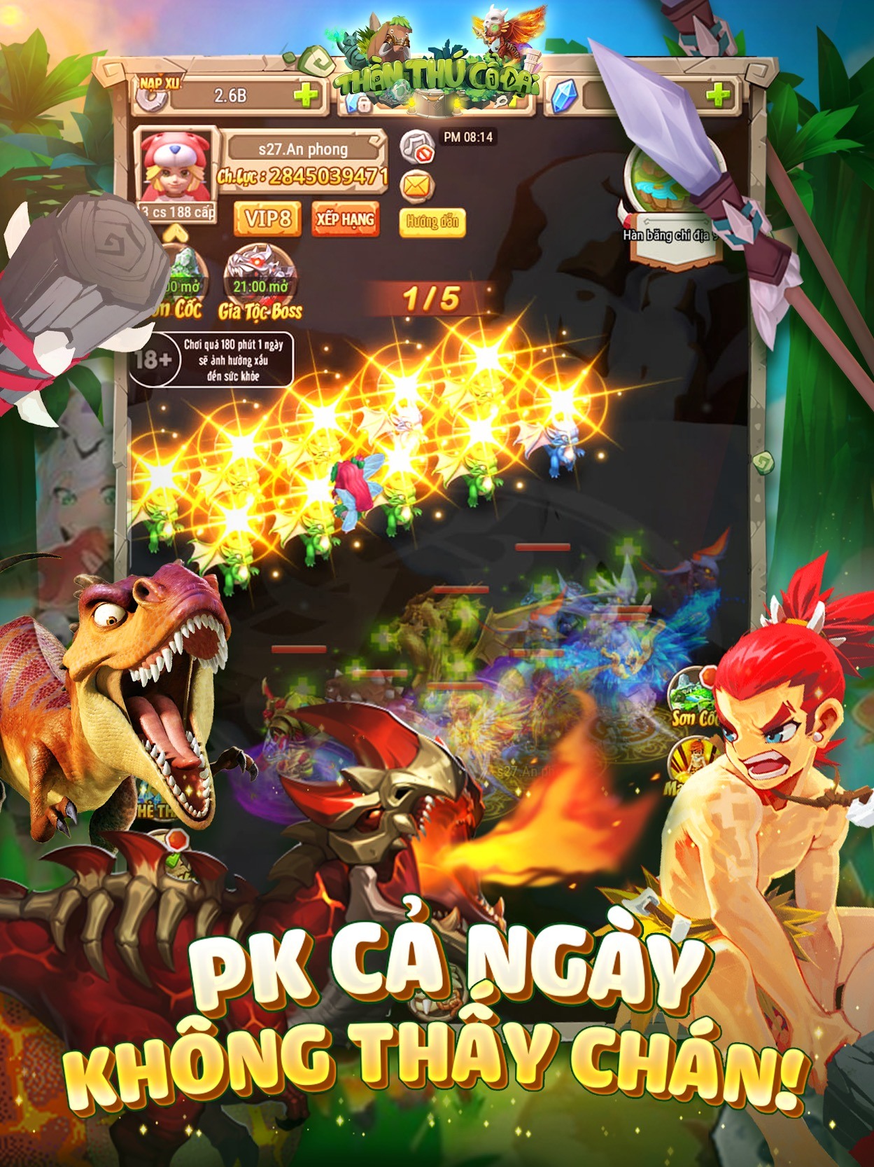 Thần Thú Cổ Đại: Game săn thú đấu pet mới bất ngờ ra mắt