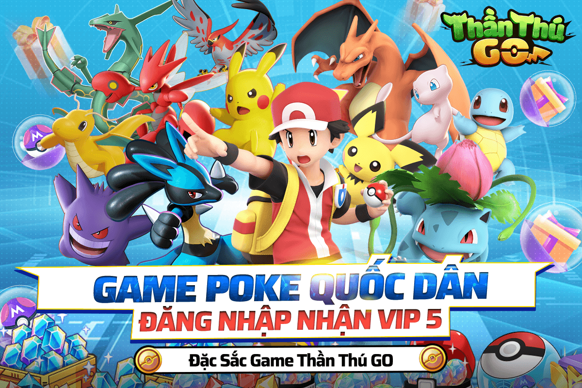 Thần Thú GO: Game đấu Pet rảnh tay đề tài Pokemon chuẩn bị ra mắt Việt Nam