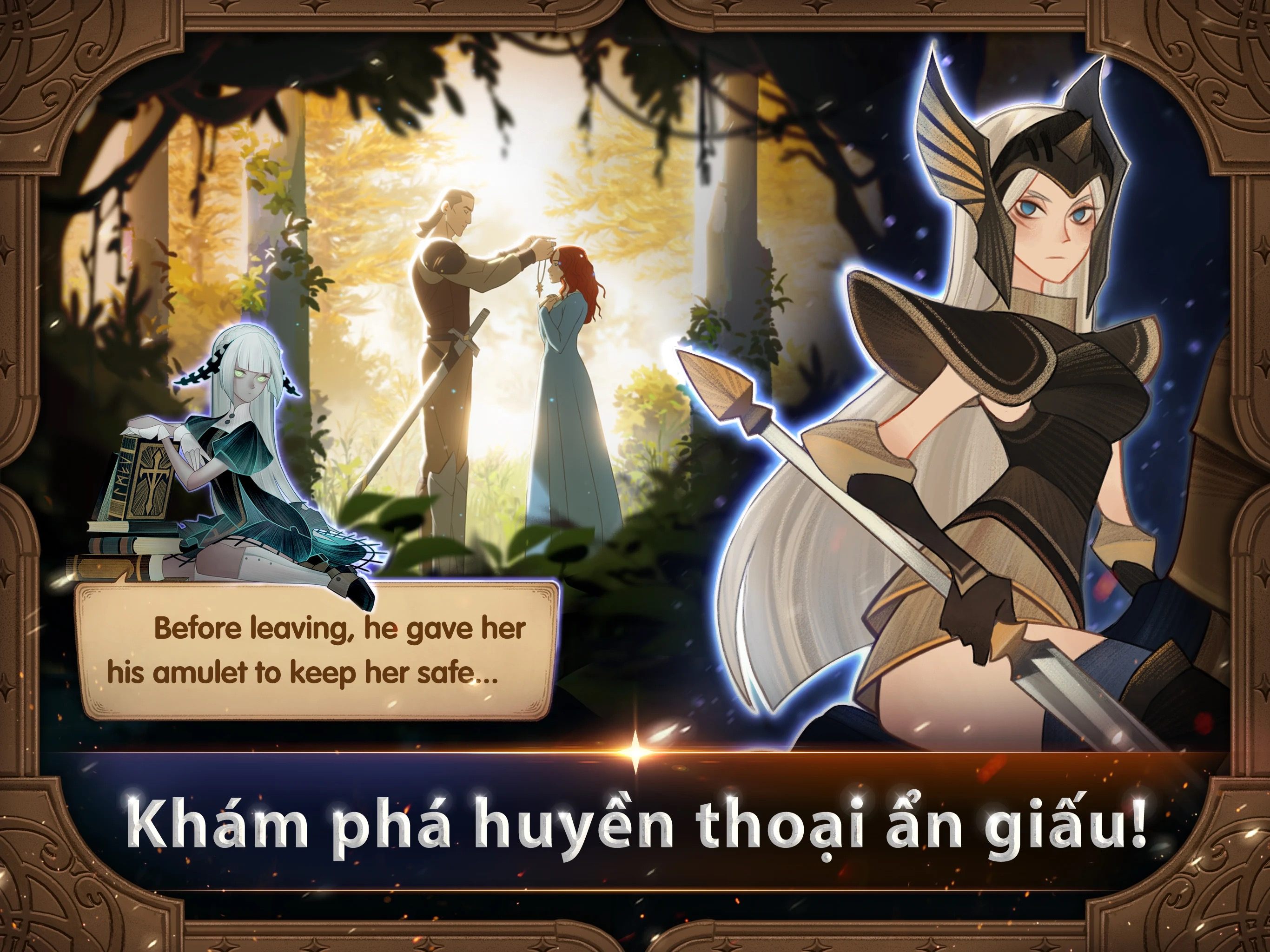 Tựa game AFK Arena phát hành tại Việt Nam với tên Thánh Địa AFK