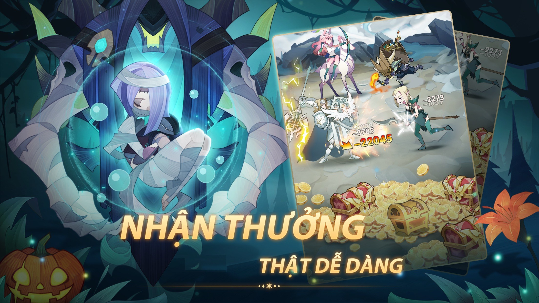 Tựa game AFK Arena phát hành tại Việt Nam với tên Thánh Địa AFK