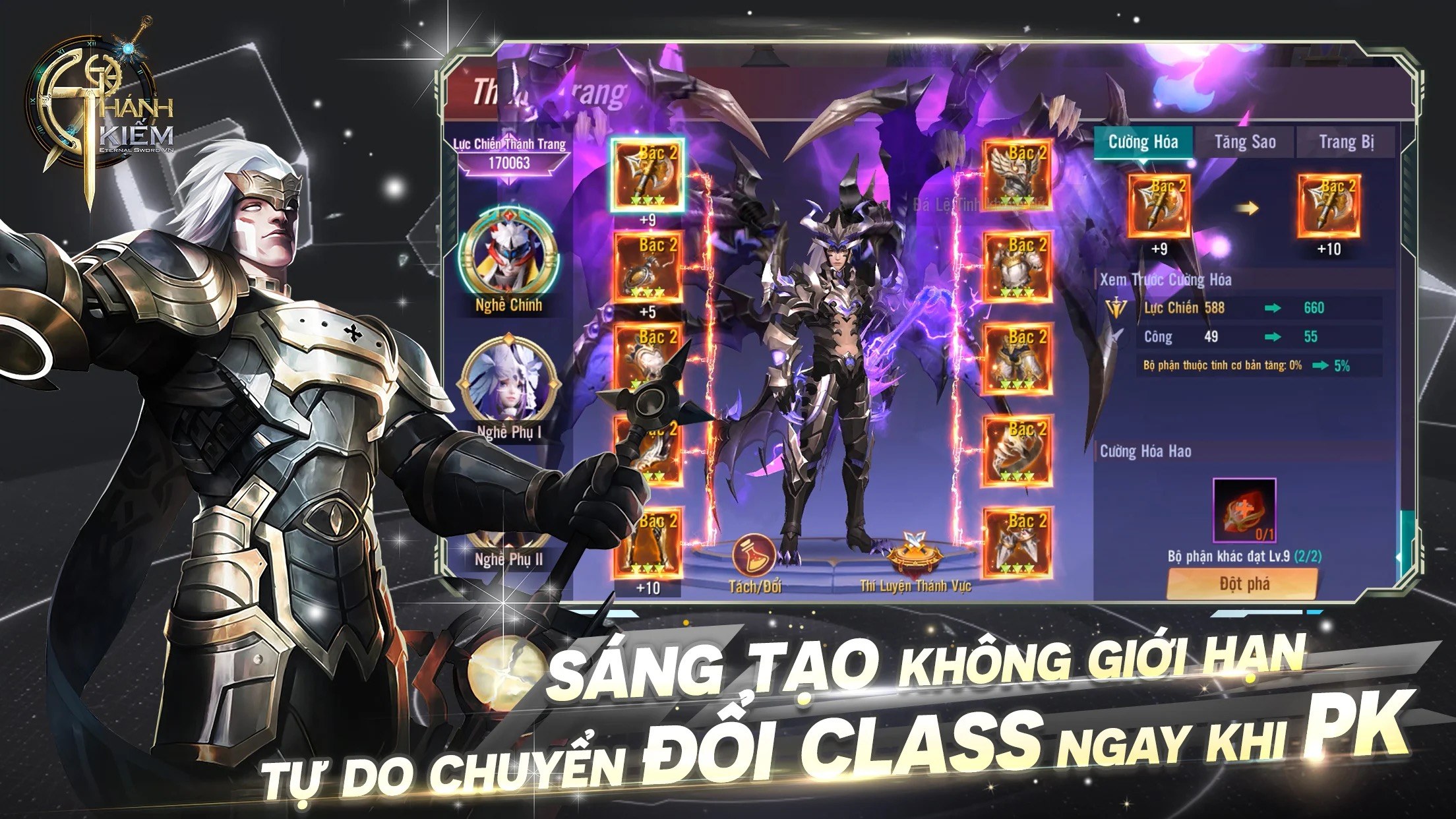 Thánh Kiếm Luân Hồi: Game MMORPG fantasy ra mắt ngày 12/5