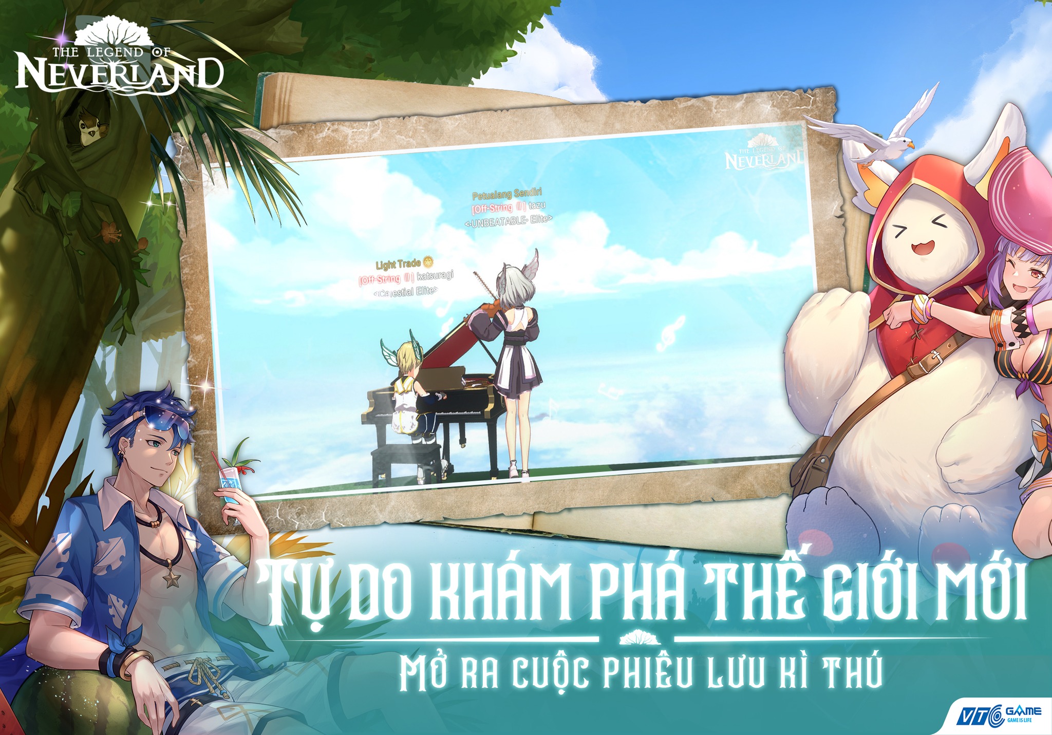 Game thế giới mở The Legend of Neverland sẽ được VTC Game phát hành trong tháng 3