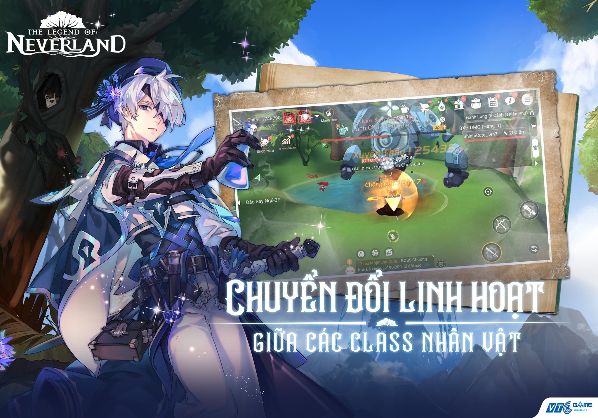 Game thế giới mở The Legend of Neverland sẽ được VTC Game phát hành trong tháng 3