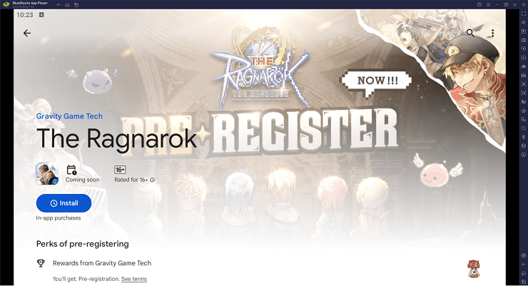 Cara Download Dan Memainkan Game The Ragnarok di PC dengan BlueStacks!