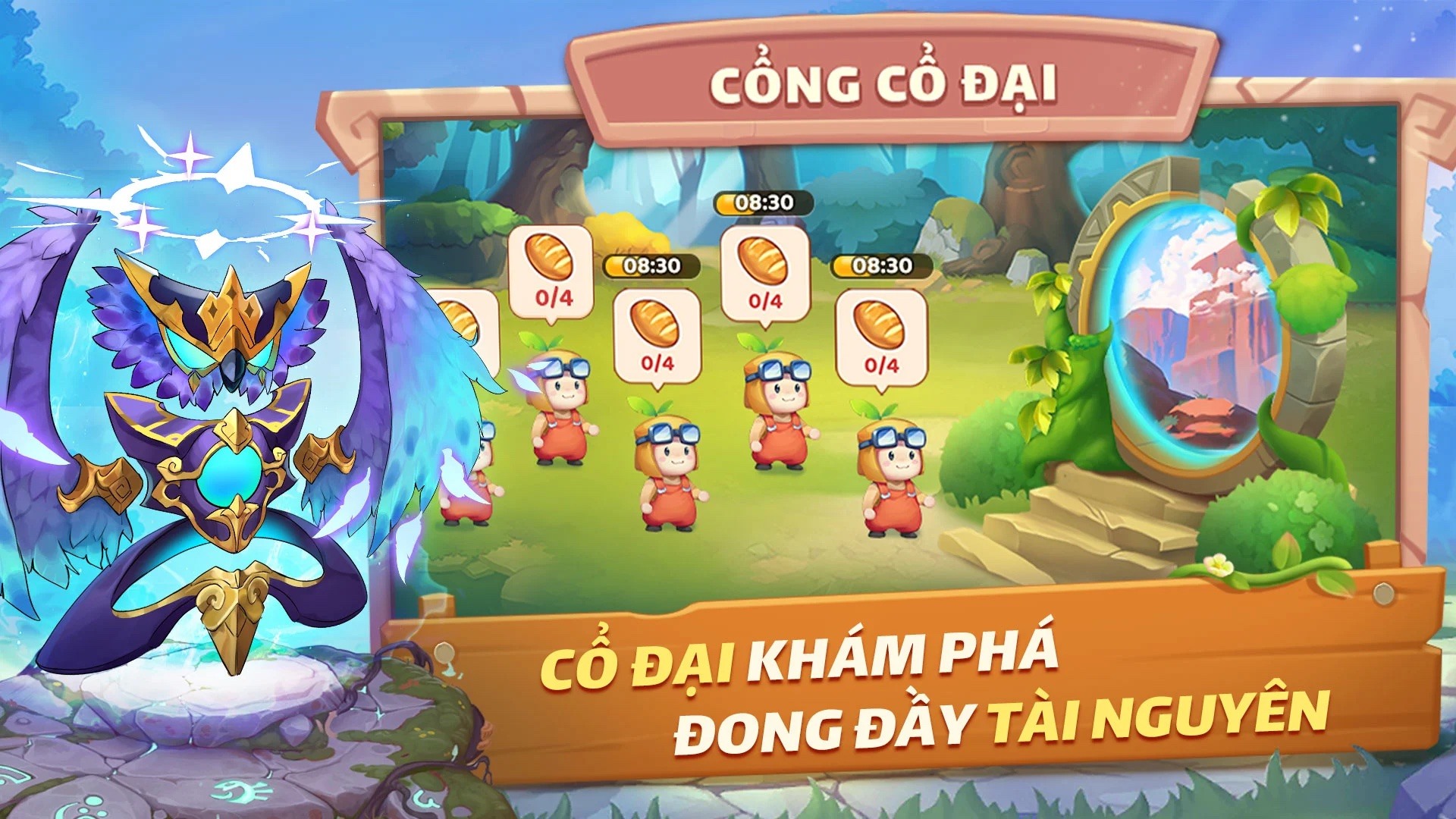 Thị Trấn Củ Cải ZingPlay: Game nông trại mới với đồ họa 3D dễ thương