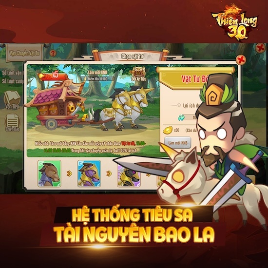 Thiên Long 3Q: Game đấu tướng chiến thuật đề tài Tam Quốc sắp ra mắt