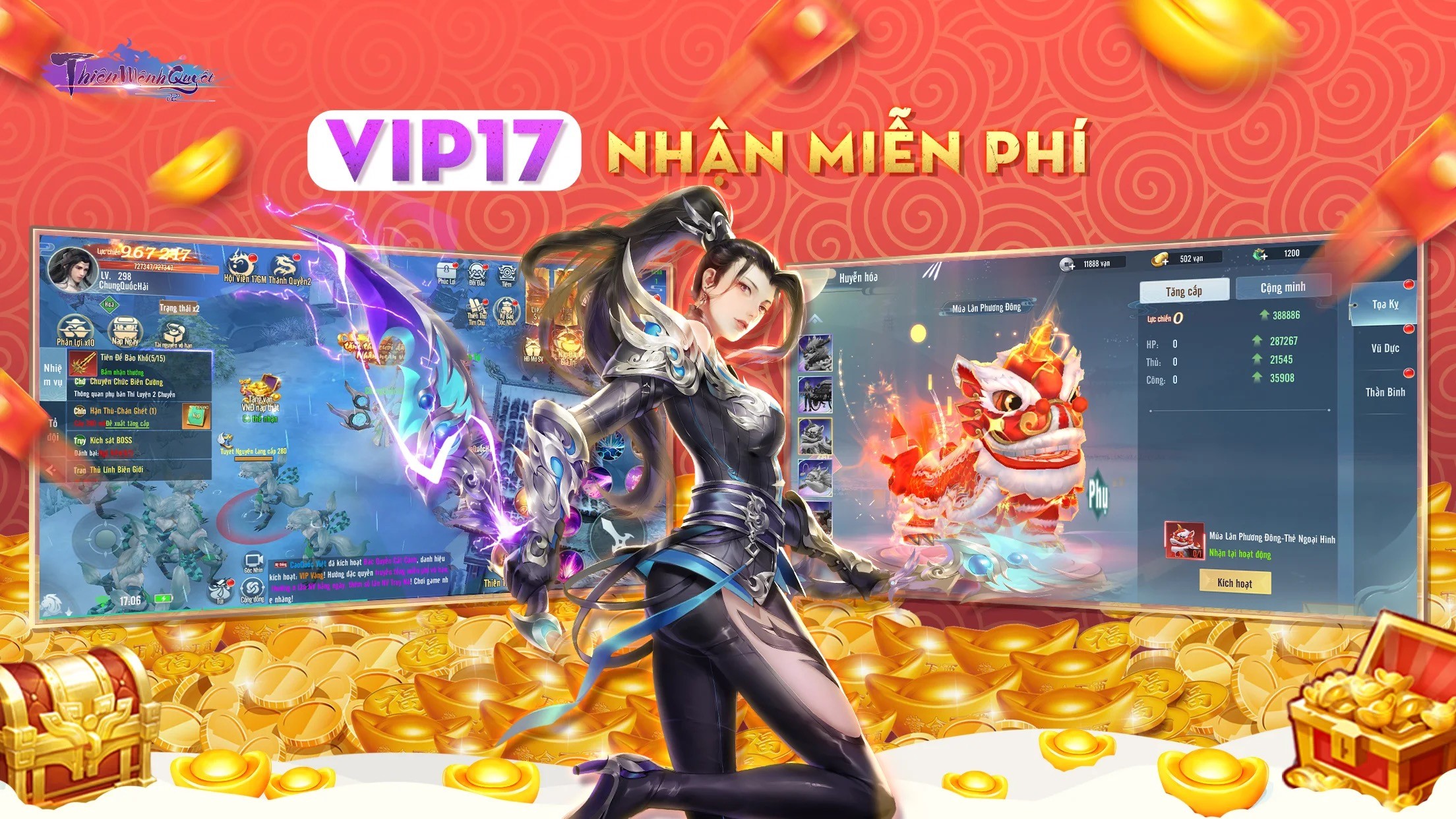 Thiên Mệnh Quyết: Tựa game tiên hiệp mới vừa ra mắt làng game Việt