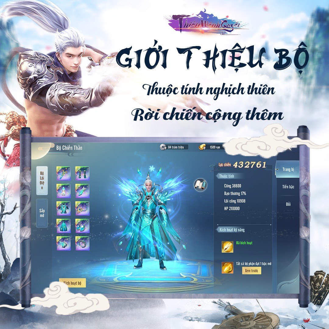 Thiên Mệnh Quyết: Tựa game tiên hiệp mới vừa ra mắt làng game Việt