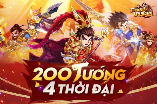 Thiếu Niên Vô Song: Game đấu tướng 6vs6 sắp ra mắt